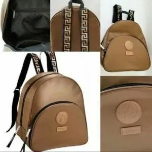 AUTHENTIC Versace Gold Luxury Backpack Rucksack 100% GENUINE Versace | Bags | Authentic Versace Gold Luxury Backpack  main image 4